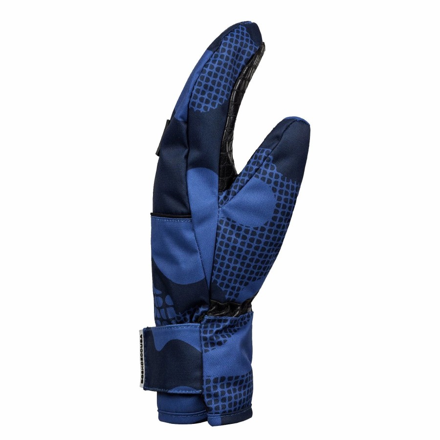 Gloves & Mitts * | Dc Franchise Youth Mitten 2020 Monaco Blue Youth Pill Camo