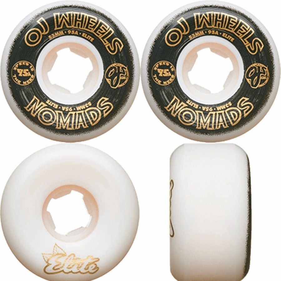 Skate * | Oj Wheels Elite Nomads 95A Skateboard Wheels Assorted