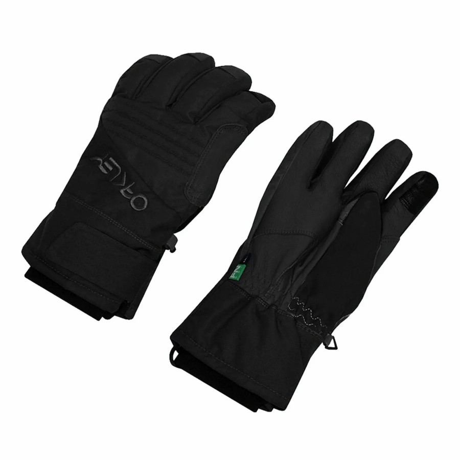 Gloves & Mitts * | Oakley Tnp Snow Glove Blackout