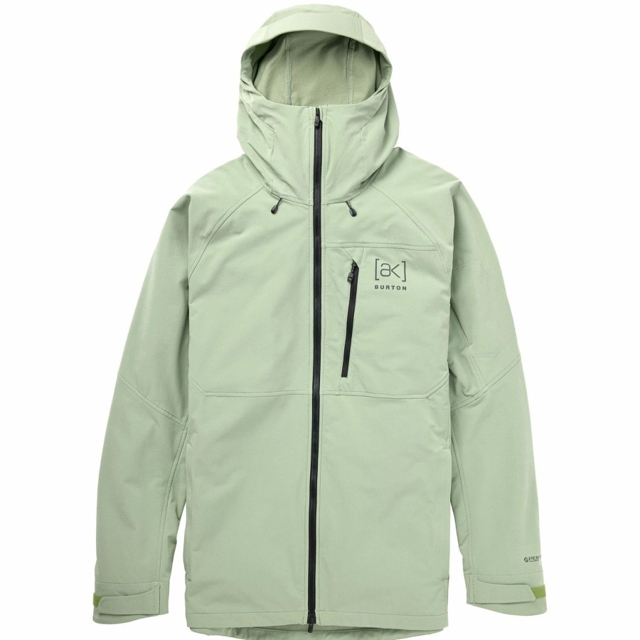 Jackets * | Burton Mens Ak Softshell Jacket 2023 Hedge Green