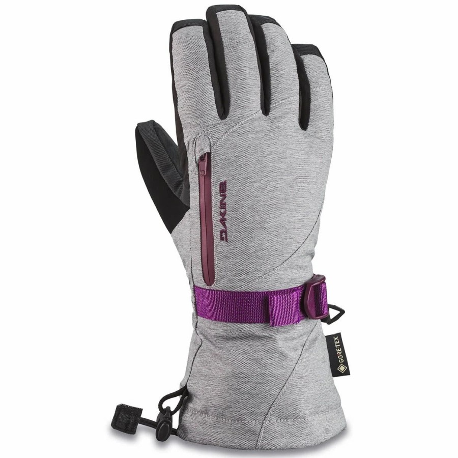 Accessories * | Dakine Womens Sequoia Gore-Tex Glove 2023 Silver Grey